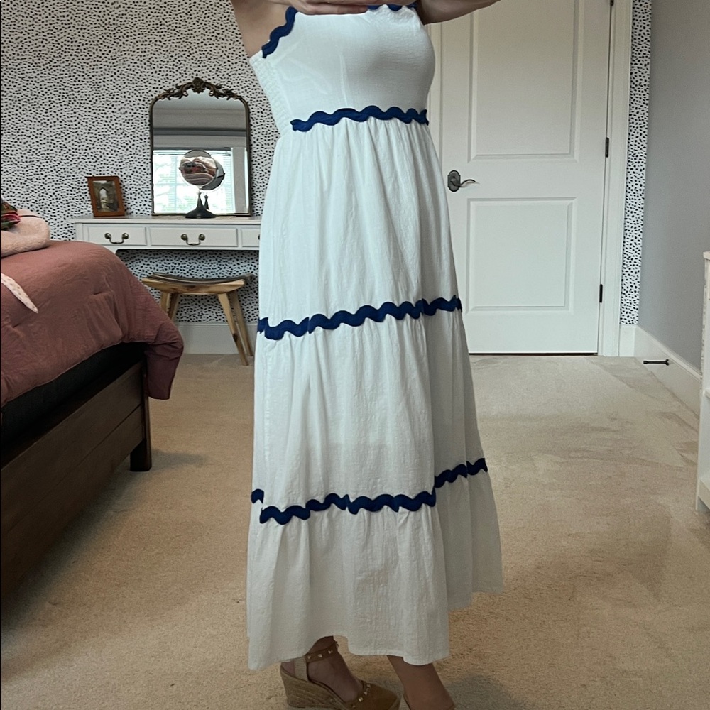 Ric Rac Trim Maxi Dress - Picture 6 of 8